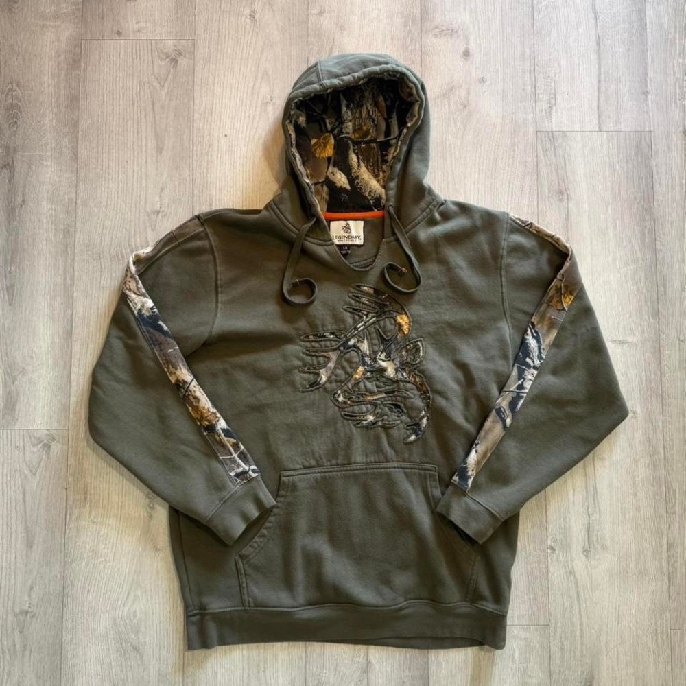 Legendary Whitetails camo deer hoodie mossy oak hunting core grunge